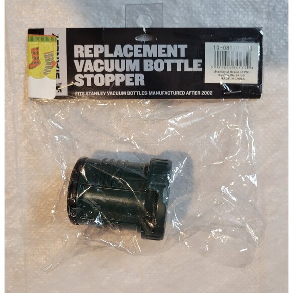 Stanley Replacement Vacuum Bottle Stopper 10-08920-005 Green NEW - Picture 1 of 4